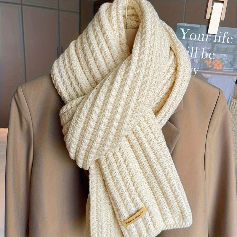Knit Scarf Cozy Warm Winter Accessory for Men and Women