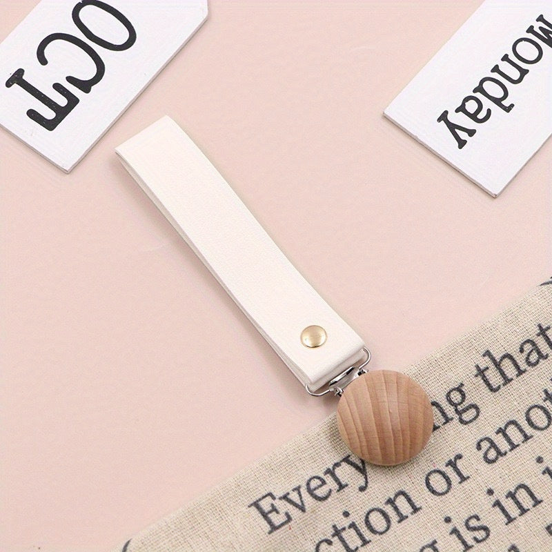 Leather Clip Strap for Bedding, Anti-Lost, Portable, Secure Quilt Clips