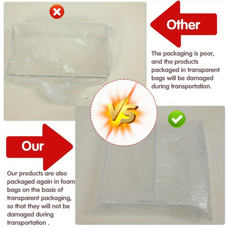 Transparent Microwave Oven Plate Cover with Ventilation, High-Temperature Resistant PC Material