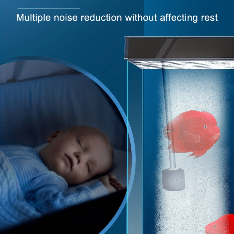 Mini USB Aquarium Air Pump with Hose and Air Stone for Fish Tanks and Outdoor Fishing