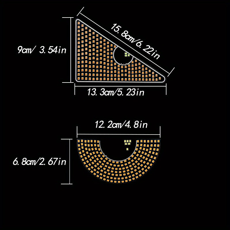 2 шт. светодиодных автомобильных фонарей USB, без проводки, гибкий дисплей, красный, желтый
