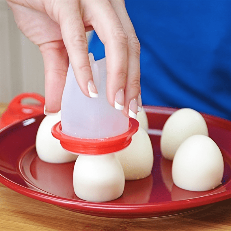 Silicone Egg Cooker Set 3 or 6 Pieces Non-Stick High Temp Resistant Cups