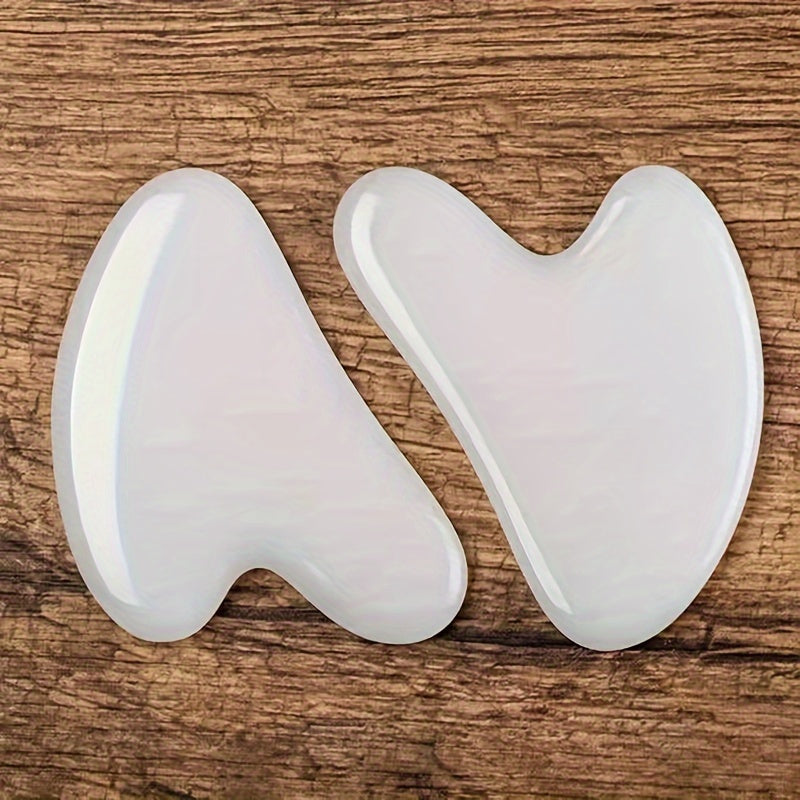 1/2ps Roller Gua Sha taxtasi qarish qarshi yuz va tana massaji go'zallik parvarishi ozdirish.