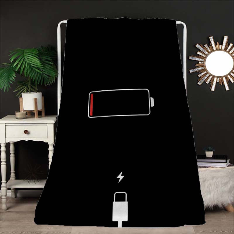 Trendy Flannel Throw Blanket Soft Versatile for Year-Round Comfort Gift