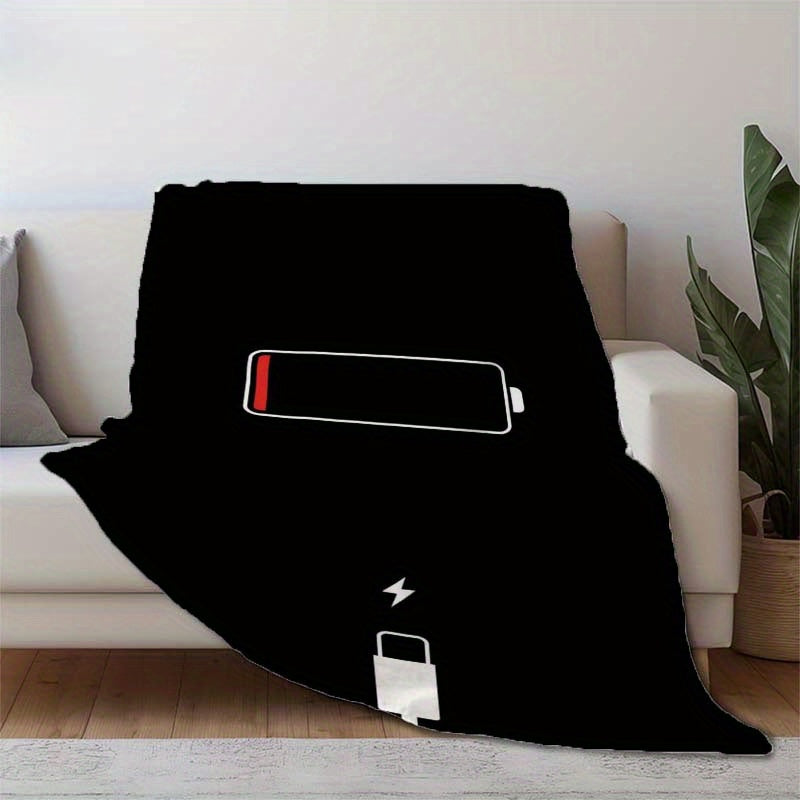 Trendy Flannel Throw Blanket Soft Versatile for Year-Round Comfort Gift