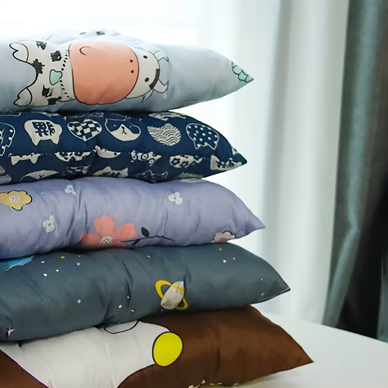 Подушка для стула из полиэстера, ручная стирка, офисное и домашнее использование, серо-голубой, 1 шт.