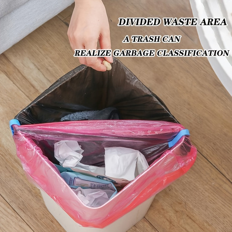 5 ta plastik axlat sumkasi ushlagich kliplari to'plami - sozlanadigan, sirpanmaydigan axlat sumkasi qisqichlari, uy, ofis, oshxona, hammom, talabalar xonasi uchun ko'p maqsadli tashkilotchilar - quvvat talab qilinmaydi