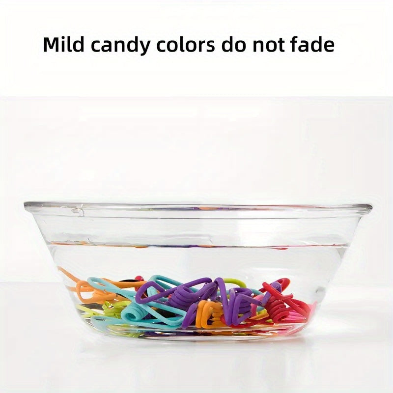 Set of 10 Metal Clothespins in Assorted Colors with Anti-Slip Grip for Laundry and Home Organization