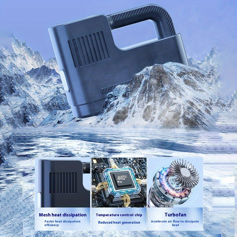 Bomba de compresor de aire con cable con inflador de neumáticos digital y luces LED 36V