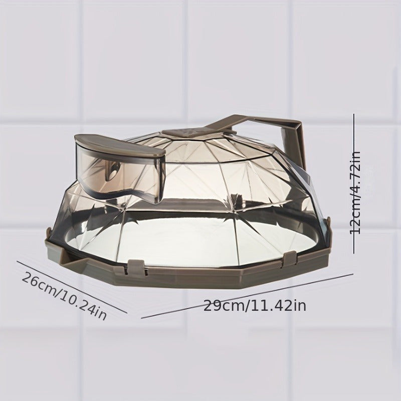 Microwave oven cover oil-proof splash-proof food vegetable preservation