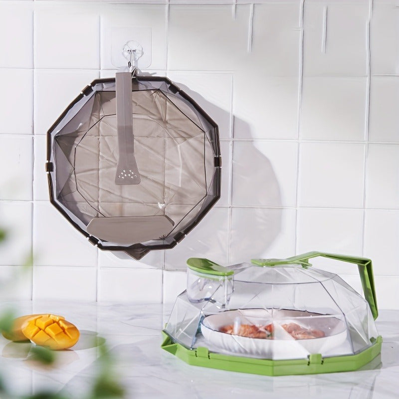 Microwave oven cover oil-proof splash-proof food vegetable preservation