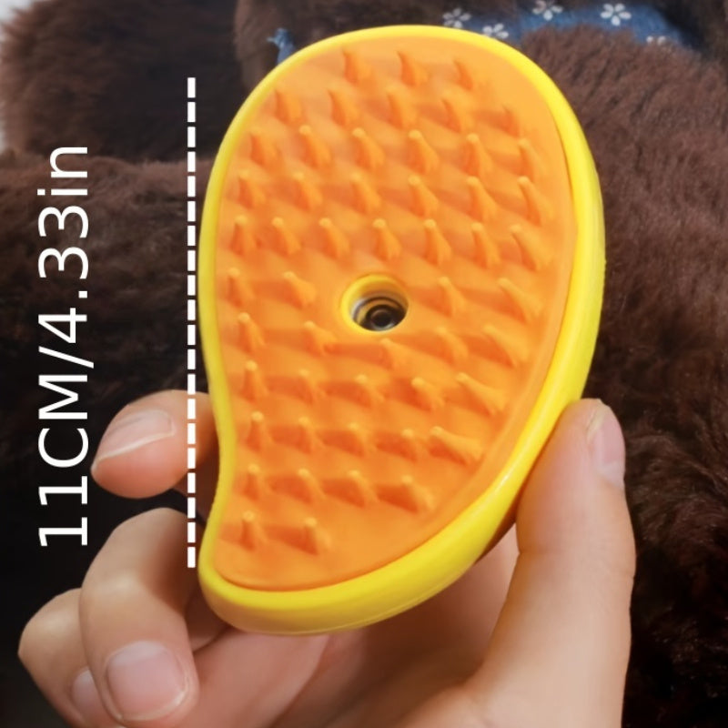 USB orqali zaryadlanadigan o'z-o'zini tozalovchi uy hayvonlari uchun parvarish cho'tkasi, mushuklar va itlar uchun elektr bugli massaj tarag'i bilan tugunlarni va bo'sh junlarni olib tashlaydi.