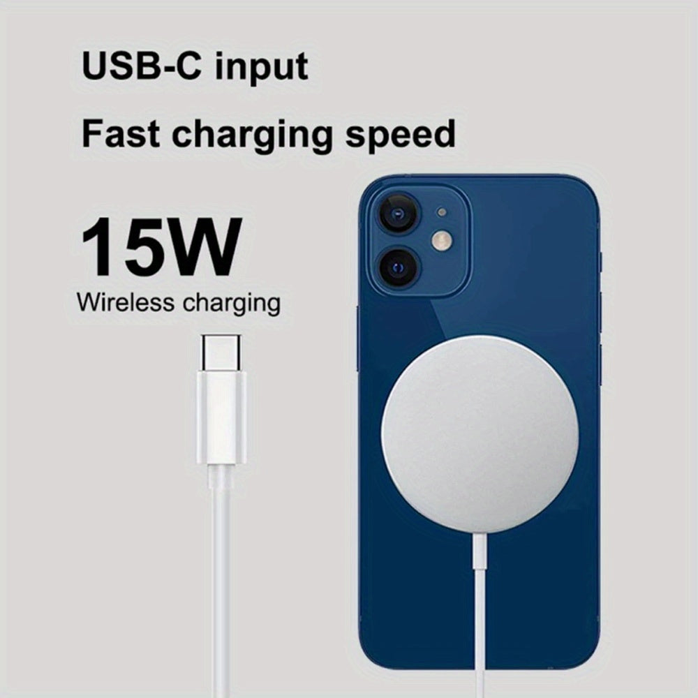 Wireless Charger for iPhone 15 Pro Max 13 Mini Magnetic Wireless Charging Pad