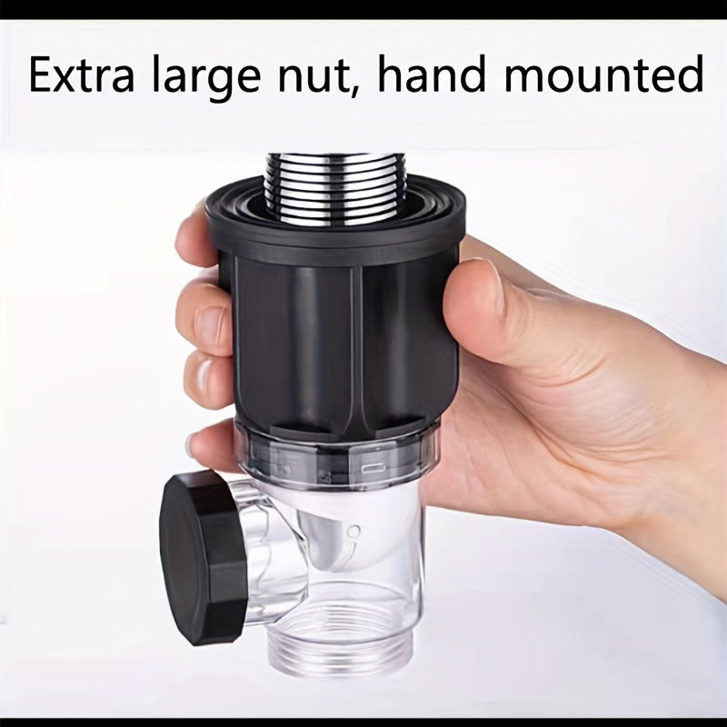 Retractable Plastic Sink Drain Set with Adjustable Length and Deodorizing Function