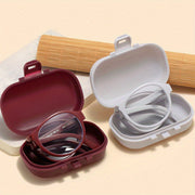 Erkaklar va ayollar uchun zamonaviy egiluvchan o'qish ko'zoynaklari, yuqori sifatli dizayn va portativ o'lcham bilan, presbiopiya uchun mukammal.