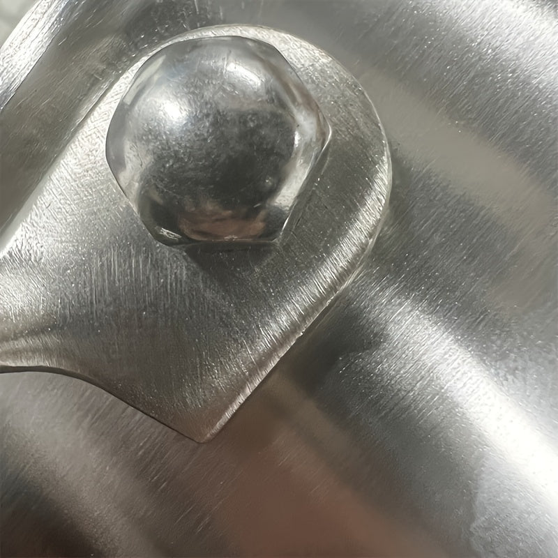 Sartén antiadherente de acero inoxidable con patrón de panal para inducción, para bistec, tortitas y huevos