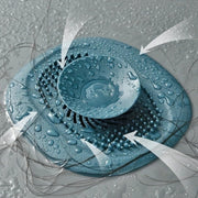 Rejilla para desagüe de fregadero de silicona con tapa de fácil limpieza, protector de plástico duradero para baño
