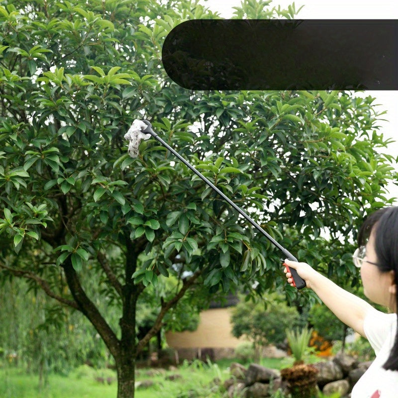 Chiqindilarni yig'ish va baland joylarni tozalash uchun ko'p funksiyali sanitariya asbobi