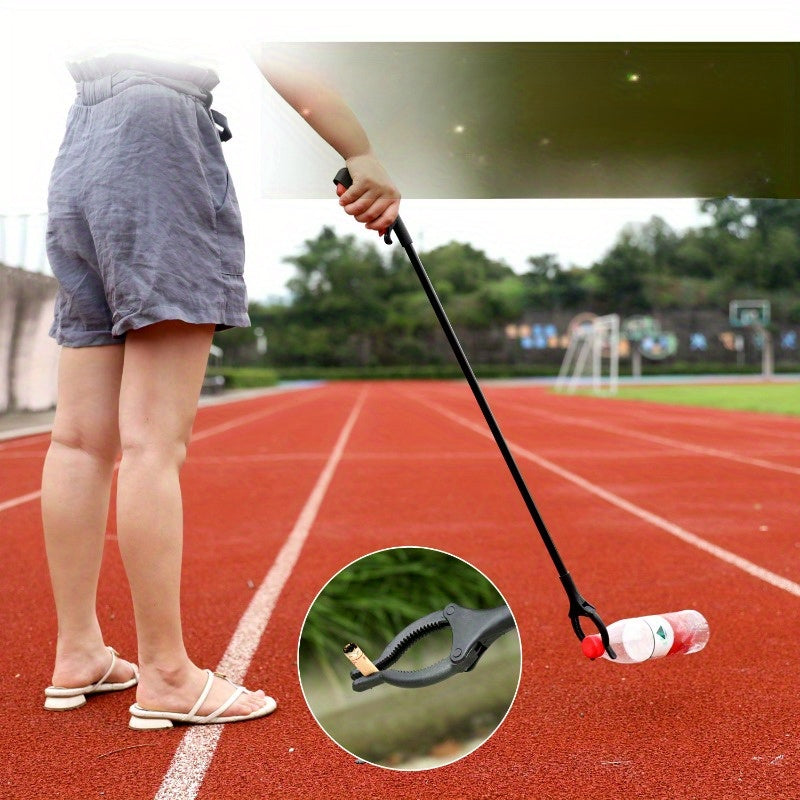 Chiqindilarni yig'ish va baland joylarni tozalash uchun ko'p funksiyali sanitariya asbobi