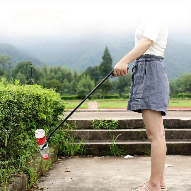 Chiqindilarni yig'ish va baland joylarni tozalash uchun ko'p funksiyali sanitariya asbobi