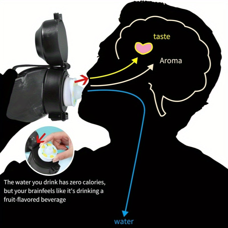 Scented Drink Straws Pack of 5 Sugar-Free Non-Calorie Beverage Accessories