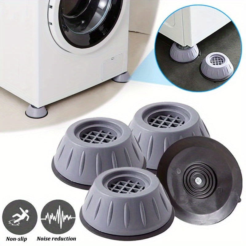 4 Pcs Anti-Vibration Washing Machine Pads Non-Slip Support Base Stand
