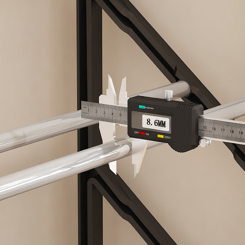 3-Tier Metal and Plastic Shoe Rack Stackable Shoe Organizer for Entryway Garage Hallway