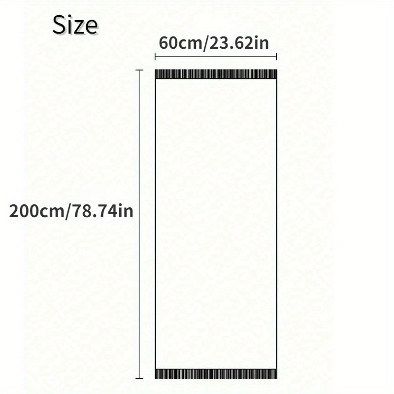 Stylish British-Inspired Plaid Scarf Set for Couples Warm Winter Shawls Blue White Pink