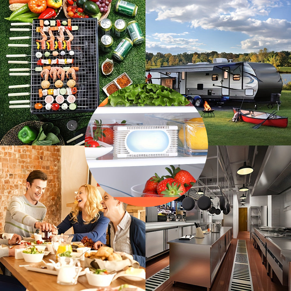 2 ta to'plam tabiiy faollashtirilgan uglerod hidi yutuvchi sovutgichlar uchun