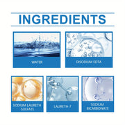 Koʻchadan tozalash uchun 120ml pufakchali hammom uchun kalsiy tozalovchi, dush va oshxona keramika sathlari uchun