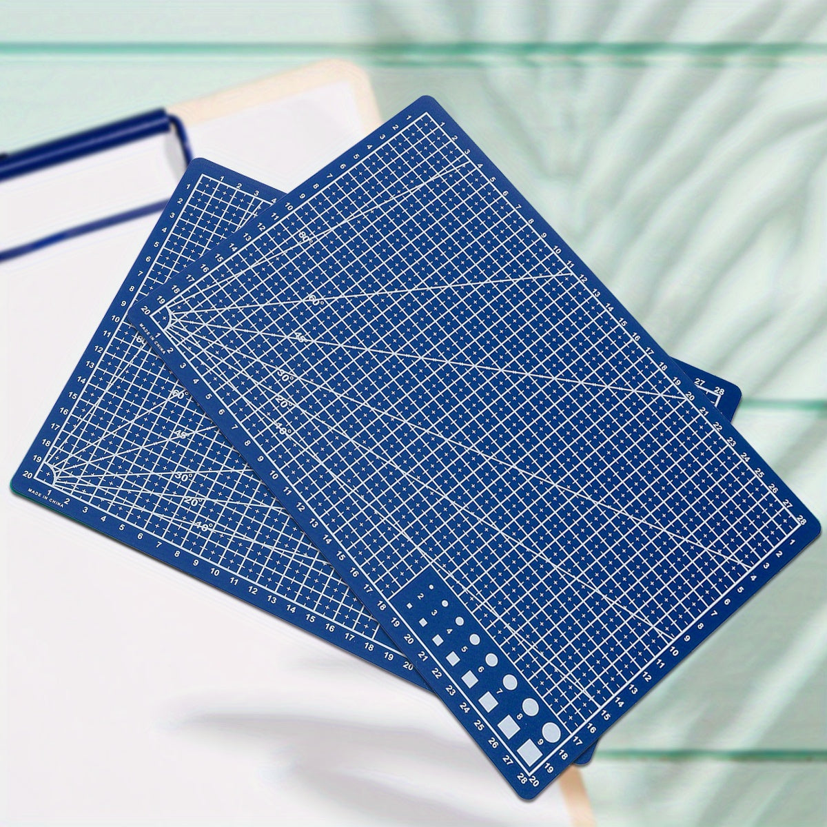 Durable PP Material Rotary Cutting Mat for Sewing and Scrapbooking A4