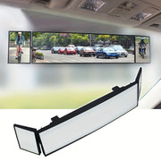 Wide-Angle Convex Car Rear View Mirror Clip-On Seamless Curved Design