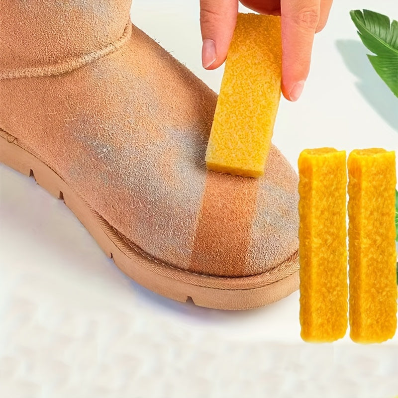 Shoe Rubber Wipes 8cm x 2cm for Rubber Suede Faux Leather 1/2/3/5 Pack