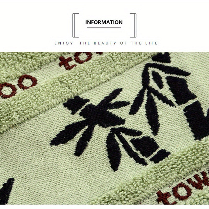 3-ta bo'lak bambuk tolasi sochiq to'plami, vannaga va qo'l sochiqlari, yuqori osonlik bilan o'zlashtiradigan, ekologik toza