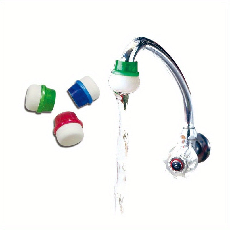 3-Pack Faucet Water Filter Cartridges Splash-Proof Tap Water Purifier for Home Use