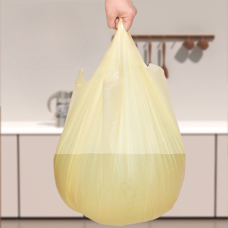 Mustahkam Qo'shimcha Qalin 50 Ta Katta Axlat Qoplari - Oziq-ovqat, Ofis va Uy Tozalash uchun Suv O'tkazmaydigan Axlat Qoplari