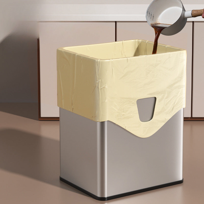 Mustahkam Qo'shimcha Qalin 50 Ta Katta Axlat Qoplari - Oziq-ovqat, Ofis va Uy Tozalash uchun Suv O'tkazmaydigan Axlat Qoplari