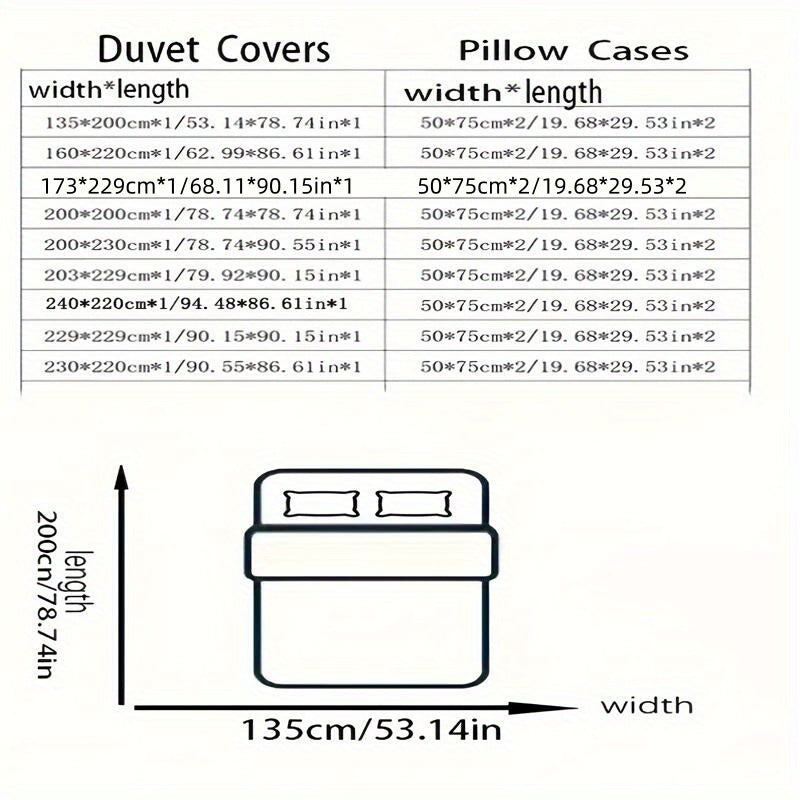 Gul naqshli yotoq to'plami 1 yotoq qopqog'i va 2 yostiq qopqog'idan iborat bo'lib, nafas oladigan polyesterdan tayyorlangan, zıppıqlik bilan yopiladi va qumda ishlov berilgan. Mashinada yuvish mumkin.