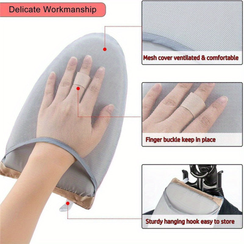 Portable Ironing Pad with Anti-Steam Cover for Travel and Home Use