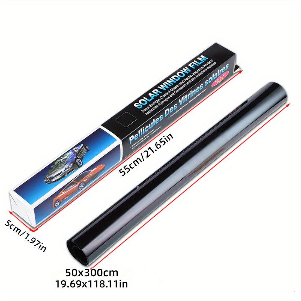 Тонировочная пленка для окон автомобиля 50x300см UV-отражающая автомобильная виниловая зеркальная декоративная