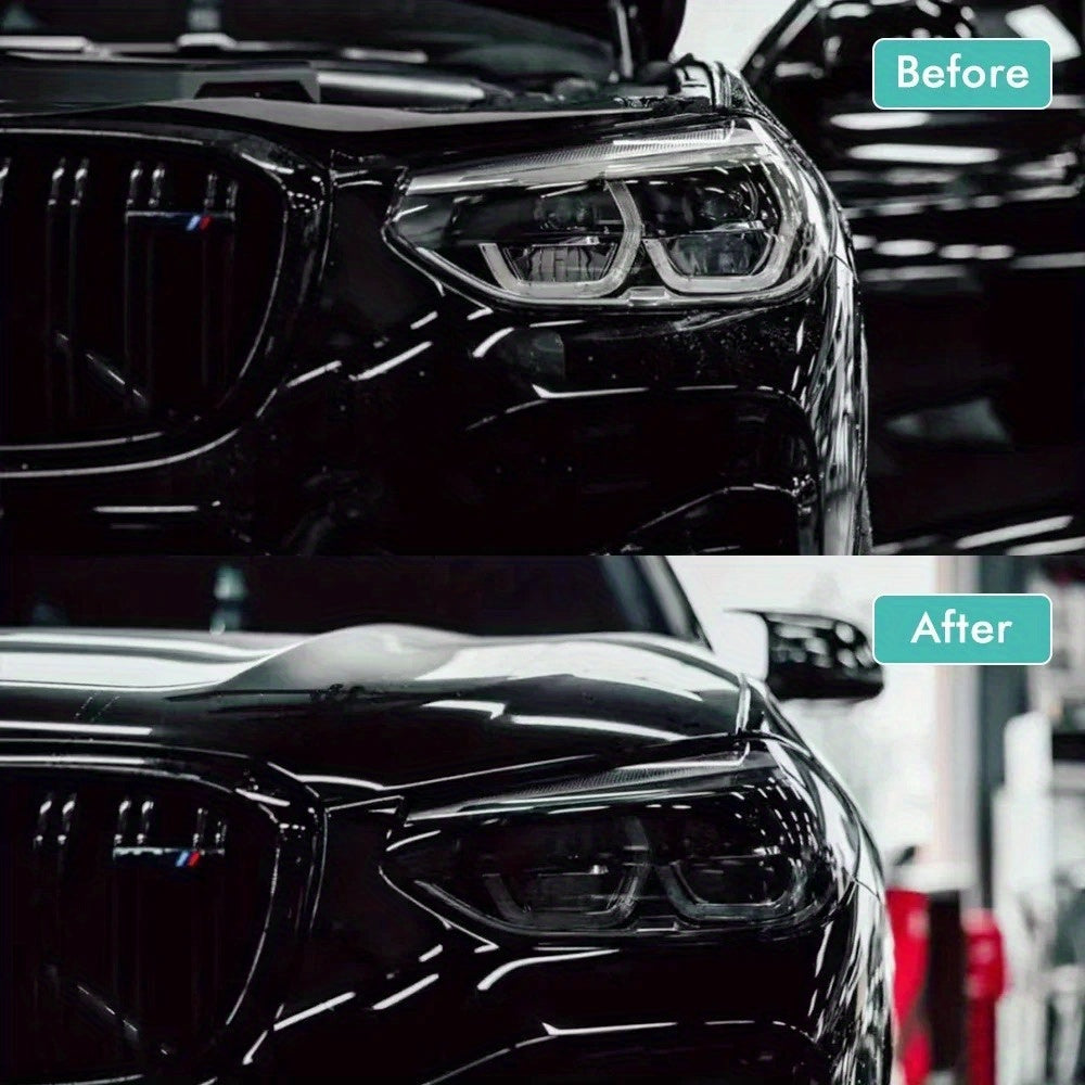 Premium PVC vinilidan tayyorlangan, oson o'rnatish va shaffof himoya uchun mo'ljallangan, bardoshli, chizish qarshi bosh chiroq va orqa chiroq tint filmi.