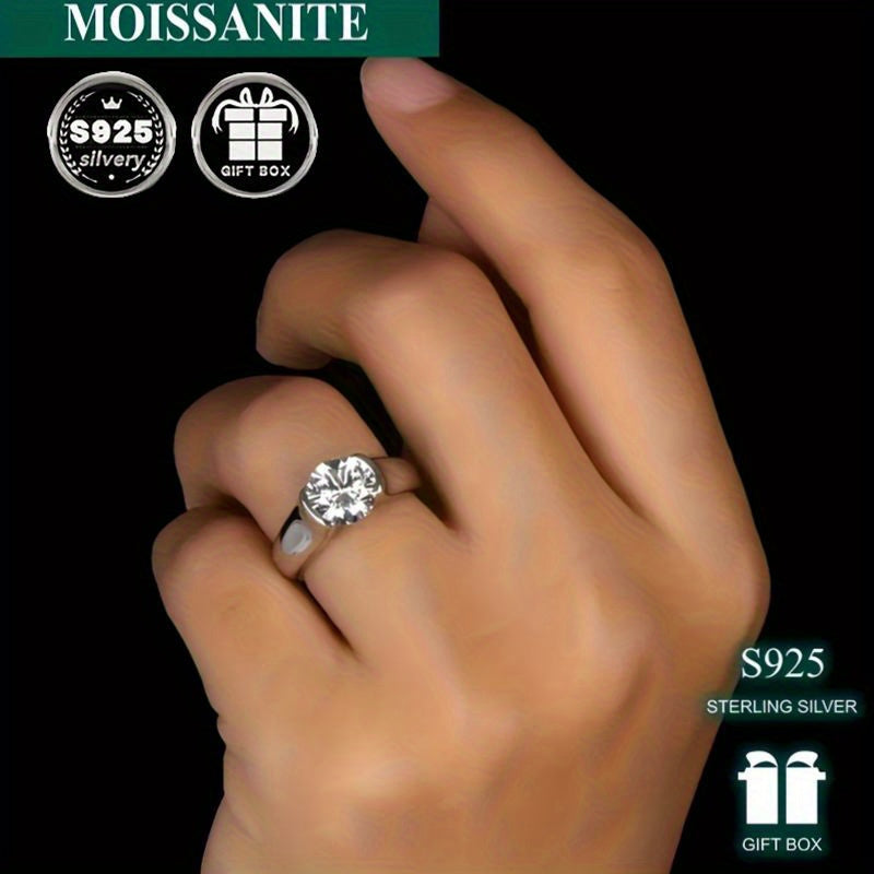 Sterling Silver Ring with Zirconia December Birthstone for Weddings and Parties