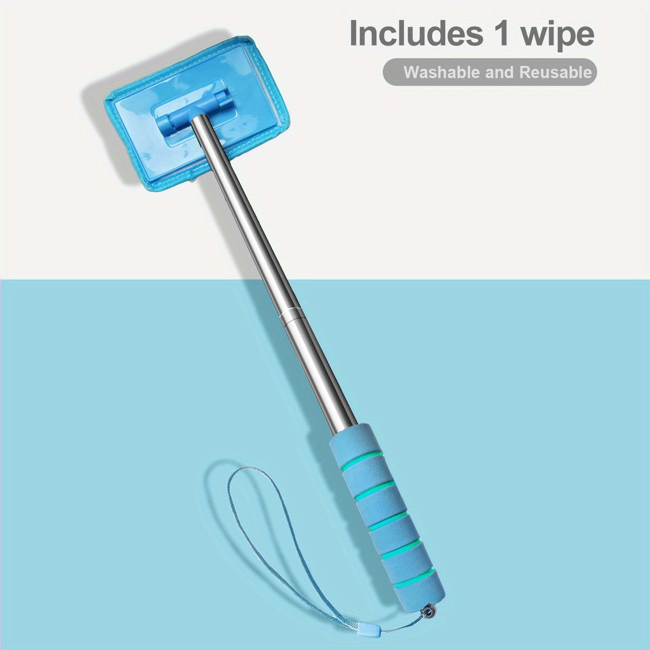 Инструмент для очистки автомобильных окон, микрофибровая ткань, съемная ручка, щетка для ветрового стекла