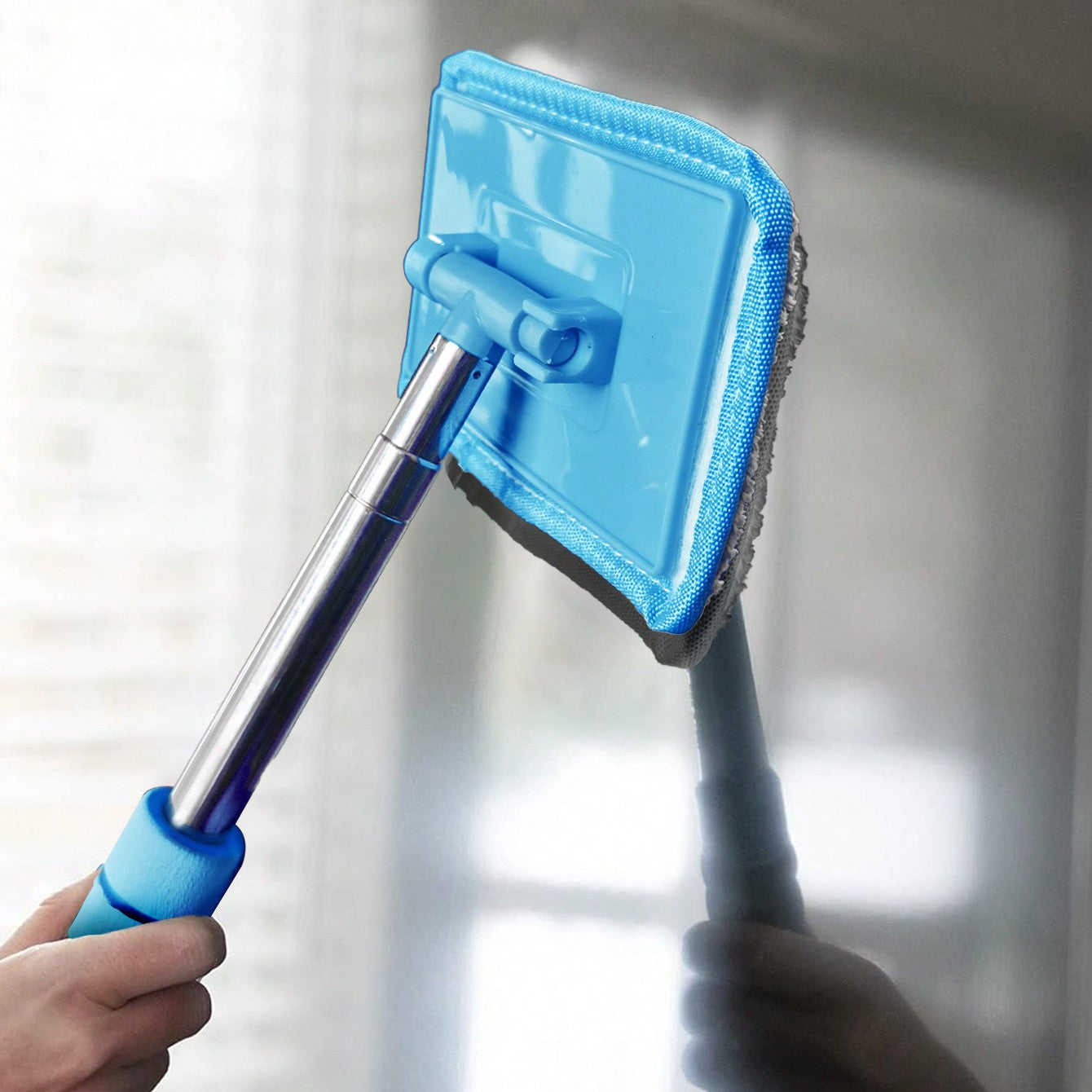 Инструмент для очистки автомобильных окон, микрофибровая ткань, съемная ручка, щетка для ветрового стекла