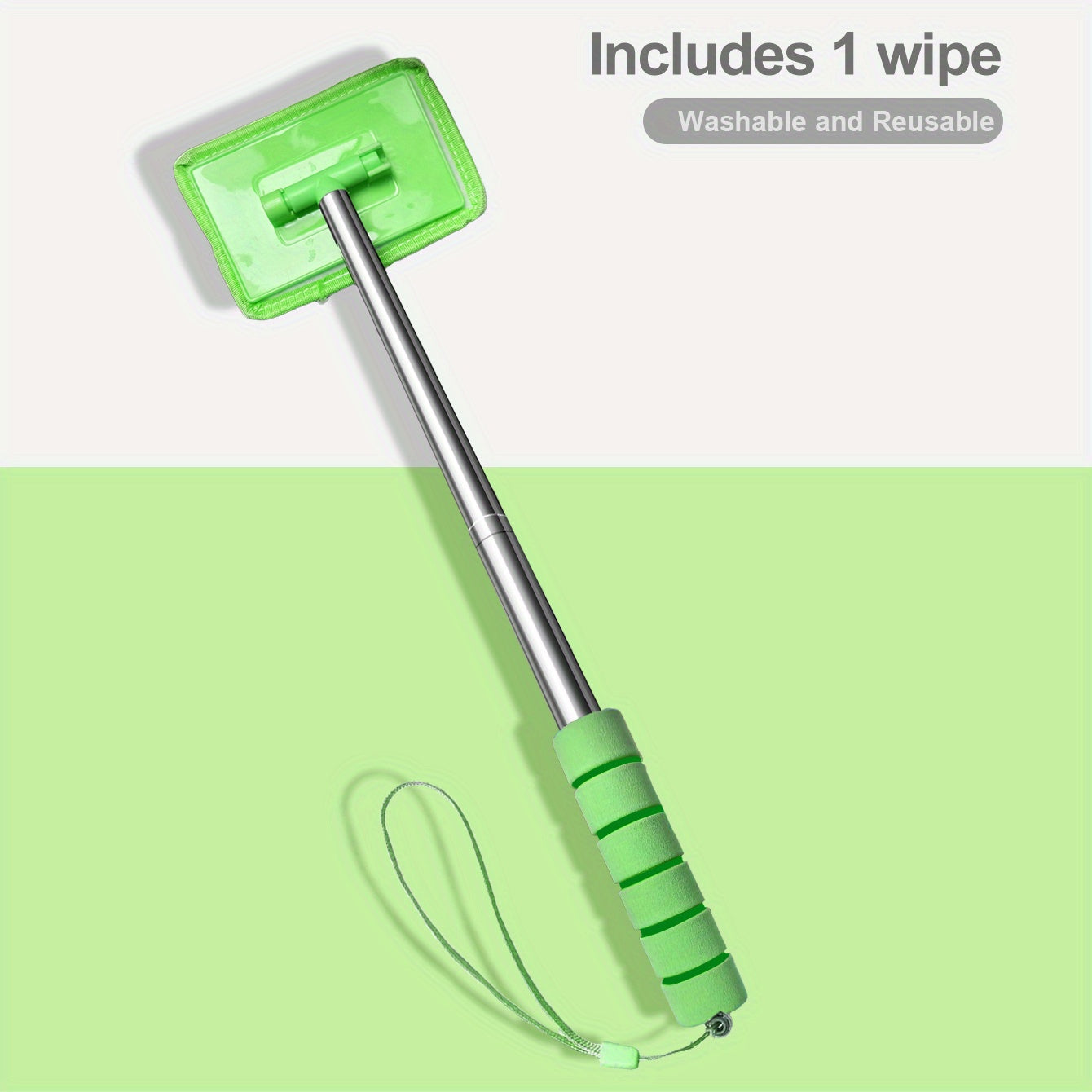 Инструмент для очистки автомобильных окон, микрофибровая ткань, съемная ручка, щетка для ветрового стекла