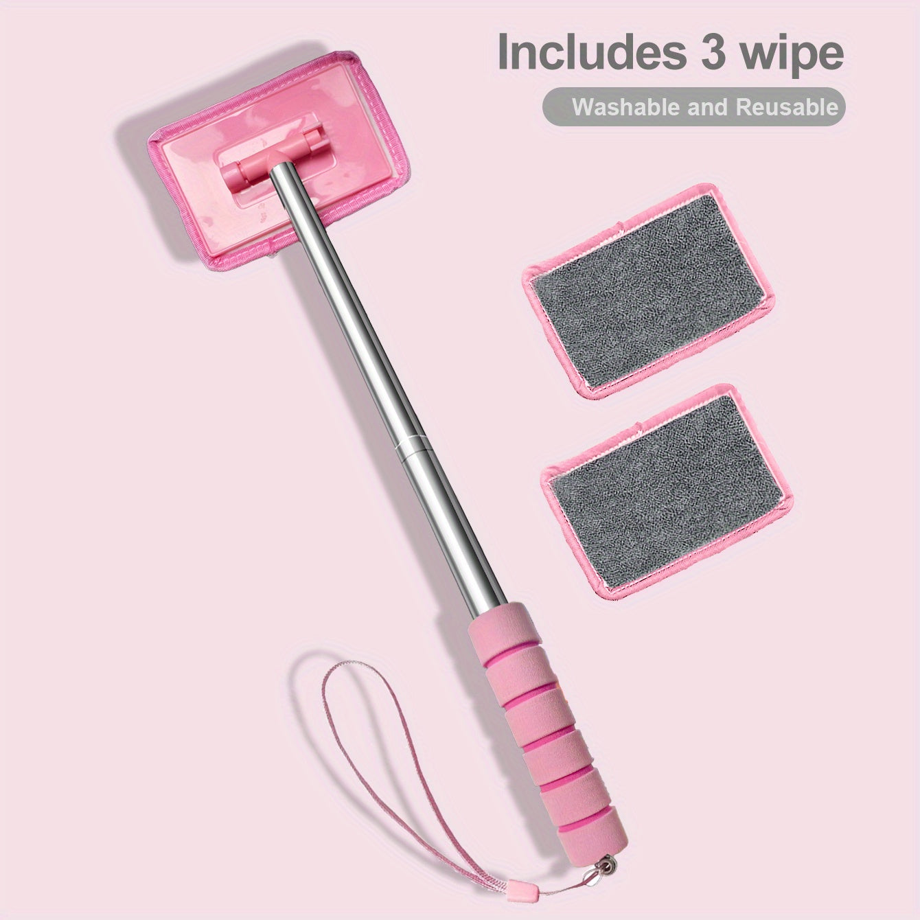 Инструмент для очистки автомобильных окон, микрофибровая ткань, съемная ручка, щетка для ветрового стекла