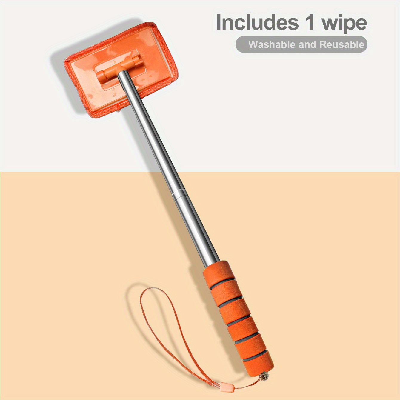 Инструмент для очистки автомобильных окон, микрофибровая ткань, съемная ручка, щетка для ветрового стекла