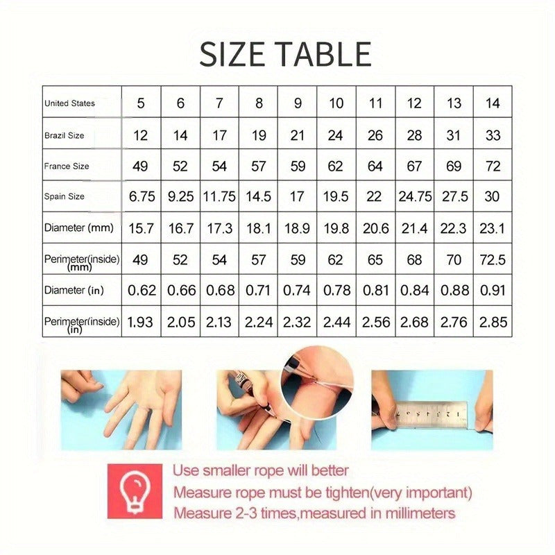 Sterling Silver Ring for Women with Zirconia Engagement Wedding Jewelry 6 Prong