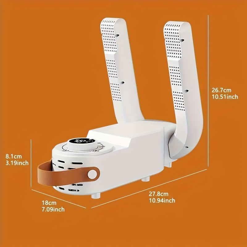 Foldable Shoe Dryer Portable Fast Heating Intelligent Temperature Control