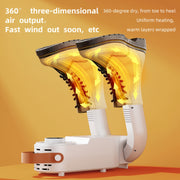 Foldable Shoe Dryer Portable Fast Heating Intelligent Temperature Control